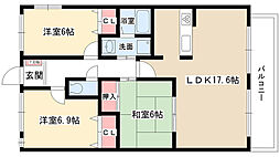 グランハート 2階/201