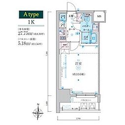 リヴシティ栄参番館 8階