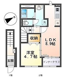 ＲＨ 柳川 2階/205