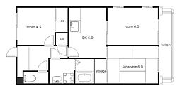 サーラ宇多野 3階