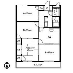 タウンハウス川名 1階/104
