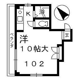 シェリーアルモン 1階/102