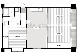 間取図画像 3LDK