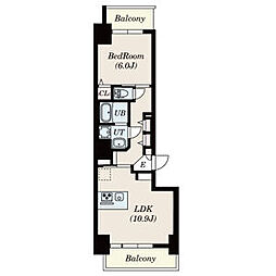 S-RESIDENCE一社 6階