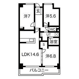 茶屋ヶ坂プログレス 4階/405