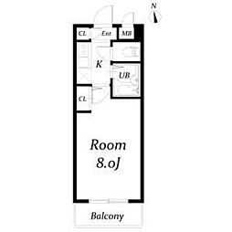 置地マンション 3階/307