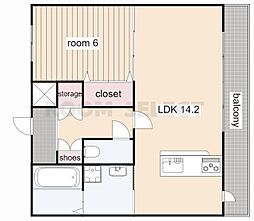 アンベリール 2階
