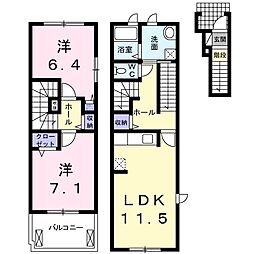 グリシーヌ1番館 2階