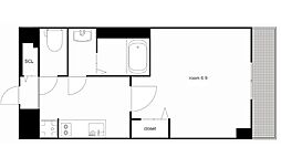 プレサンスTHE久屋大通レジェンド 1Kの間取図画像