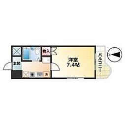 シーズンコート本陣駅前 4階/401