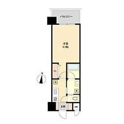 S-FORT名駅南五丁目 1Kの間取図画像