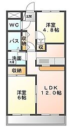 コンフォース東中島 2階