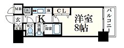プレサンス新栄町ギャラント 1Kの間取図画像