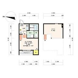 ハーモニーテラス金屋II(金屋2丁目A) 1階/101