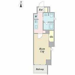 AltoRoseNagoya 1Kの間取図画像
