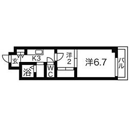 シャルマン上ノ宮 2階