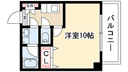 ALLGOGRATO 1Kの間取図画像