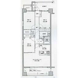 グラン・アベニュー名駅南 3LDKの間取図画像