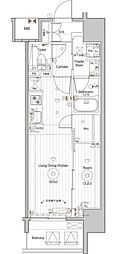 メイクスアート名駅WEST 1LDKの間取図画像