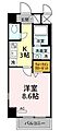 プリムヴェール3階6.4万円