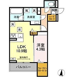 ルサンティエ白龍町 1階/102