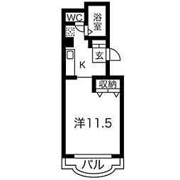 ラ・メゾンドールII 2階