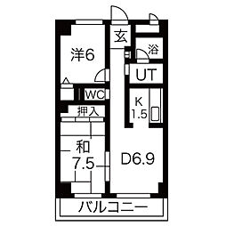 グレース堀田 3階/302