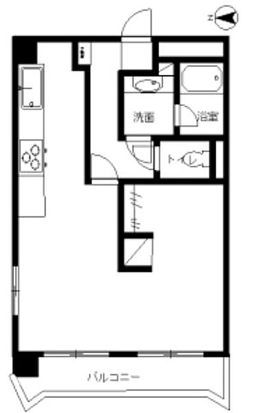 三鈴ノール 606｜愛知県名古屋市中村区十王町(賃貸マンション1LDK・6階・43.20㎡)の写真 その2