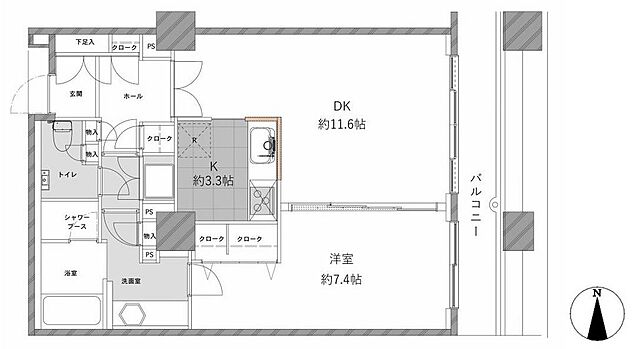 外観 シティフロントタワー 25階/25階