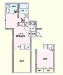 グランオネスト中町 1LDKの間取図画像