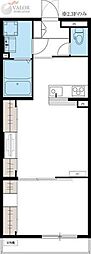 リブリ・ケンズコート 1LDKの間取図画像