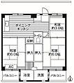 ビレッジハウス勝田5号棟2階6.3万円