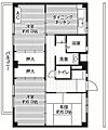 ビレッジハウス阿久和6号館5階7.9万円