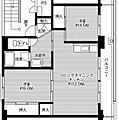 ビレッジハウス足利朝倉1号棟5階4.8万円