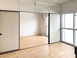 ビレッジハウス柳田第二1号棟 0308 3階3DKのリビング/ダイニング