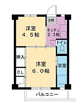 1階 / 2K / 28.98㎡