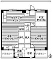 ビレッジハウス寺尾1号棟2階4.5万円