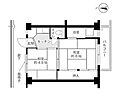 ビレッジハウス善部2号棟3階6.0万円