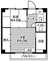 ビレッジハウス公郷5号棟4階5.2万円
