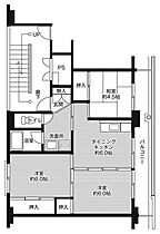 2階 / 3DK / 53.08㎡