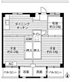 ビレッジハウス小比企7号棟5階5.7万円