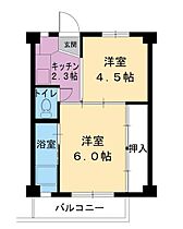 4階 / 2K / 28.98㎡