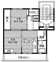 4階 / 2DK / 39.83㎡