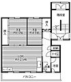 雇用促進住宅栗沢宿舎1号棟2階2.9万円