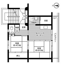 1階 / 2DK / 39.83㎡