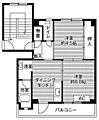 ビレッジハウス長内23階3.7万円