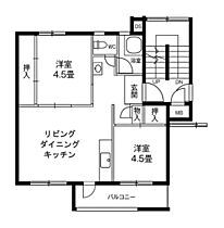 3階 / 3K / 43.34㎡