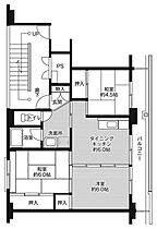 2階 / 3DK / 53.5㎡