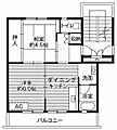 ビレッジハウス門田2号棟1階4.4万円