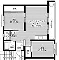 ビレッジハウス櫛引23階3.5万円